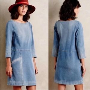 AG Adriano Goldschmied Denim Knit Cocoon Dress. New without tags